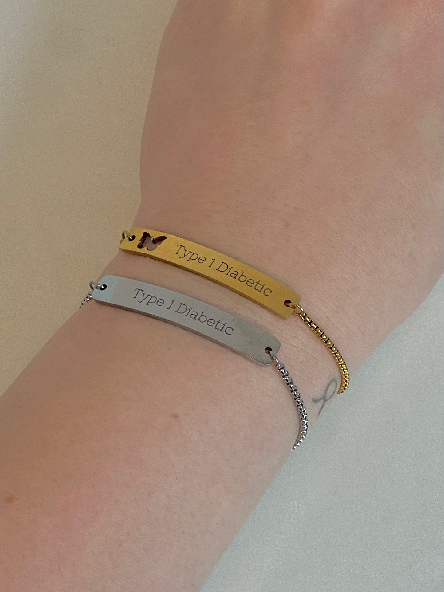 Type 1 Empower Bracelet (Silver)